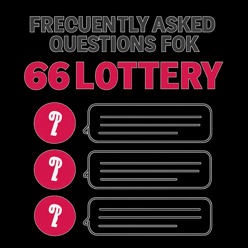 Educational illustration related to Frequently Asked Questions for 66 Lottery