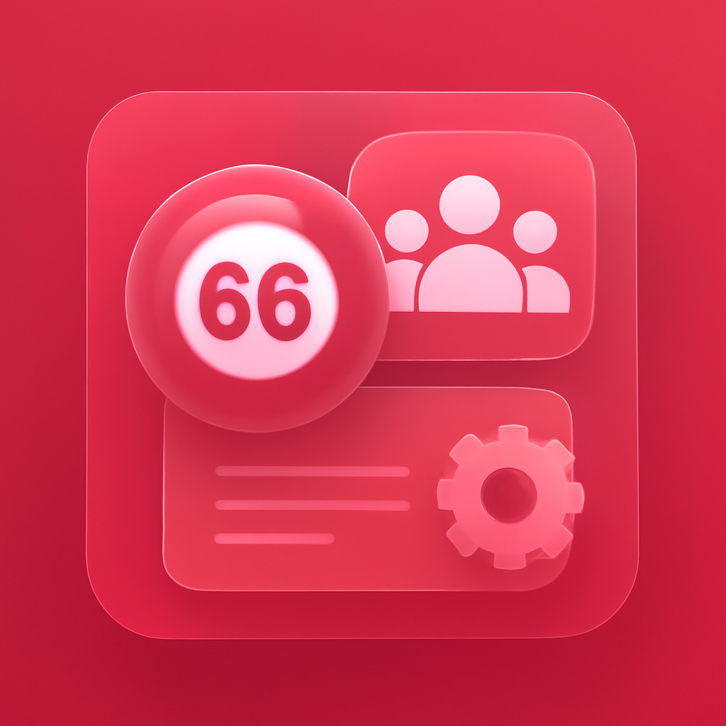 An educational diagram about Help and Support for 66 Lottery.