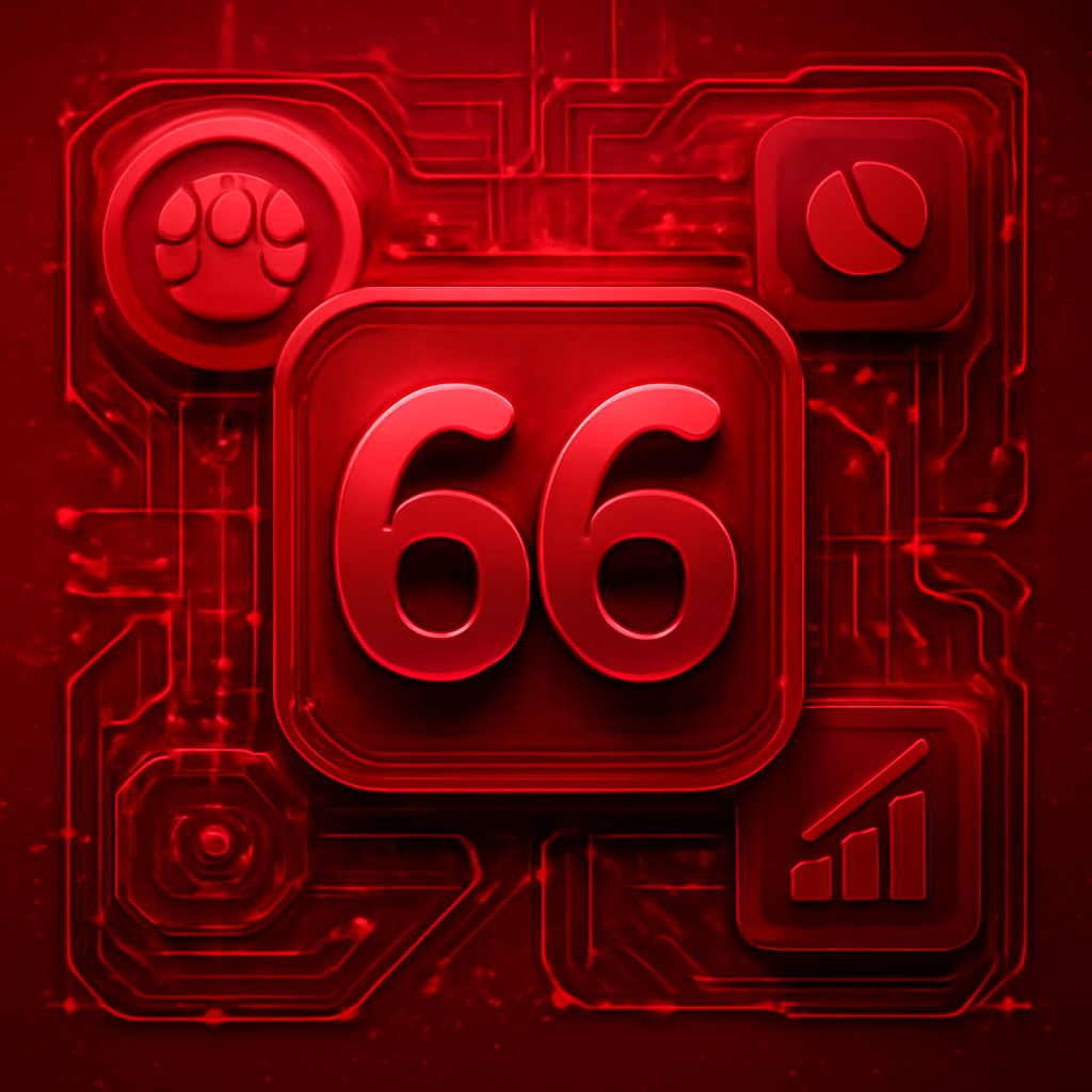 An illustration summarizing guidelines for 66 Lottery participants.