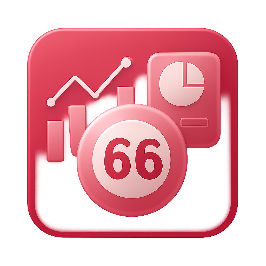 Icon representing the 66 Lottery Login Guide.