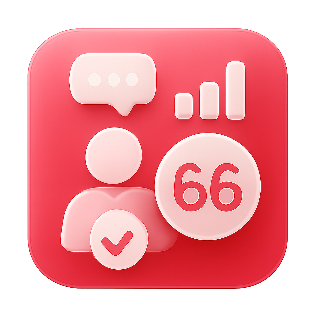 Icon representing user safety for 66 Lottery.