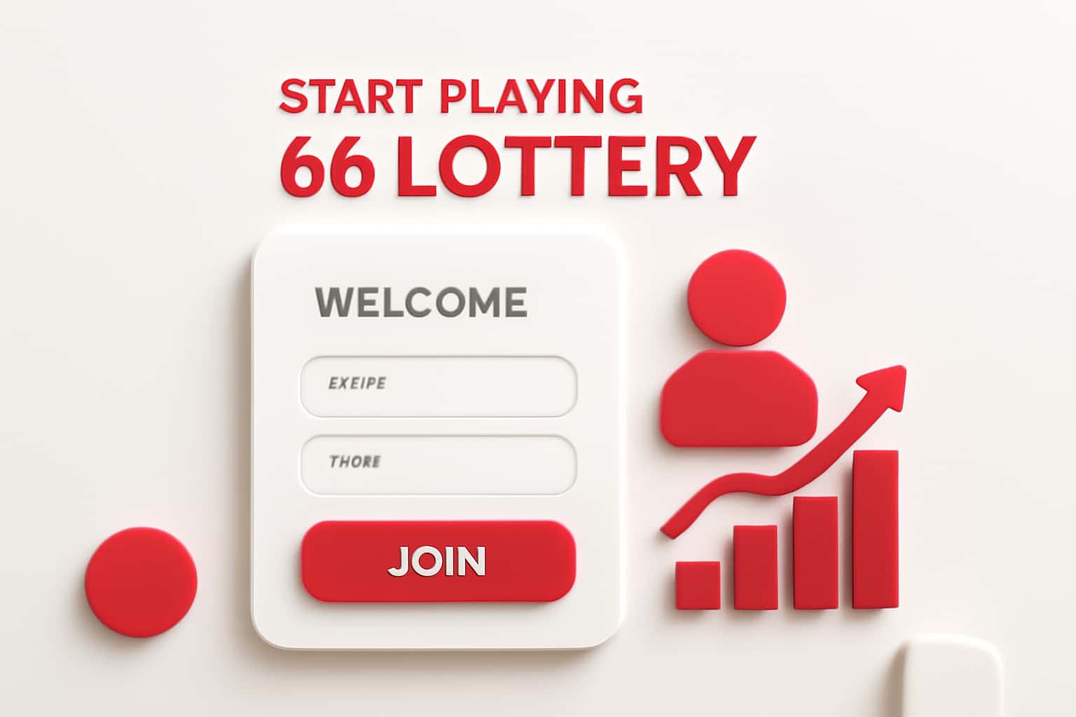 Start Playing 66 Lottery - Sign Up Interface