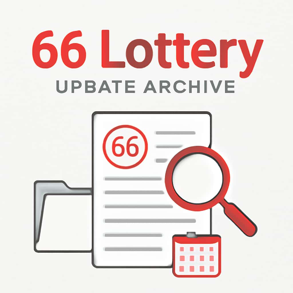 An educational diagram illustrating the components of the 66 Lottery Update Archive.